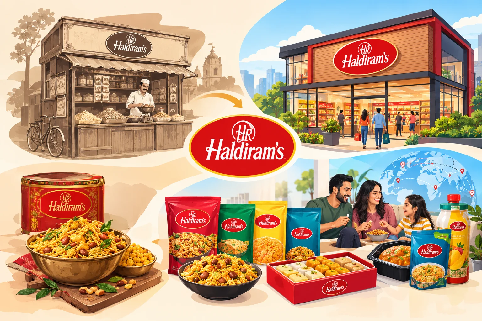 Haldiram’s Heritage Branding