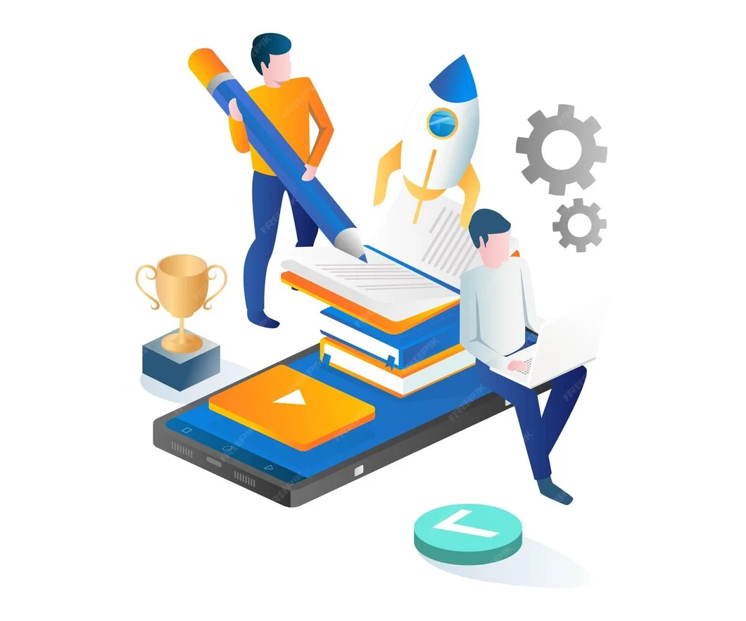 two-men-are-learning-rocket-launch-online